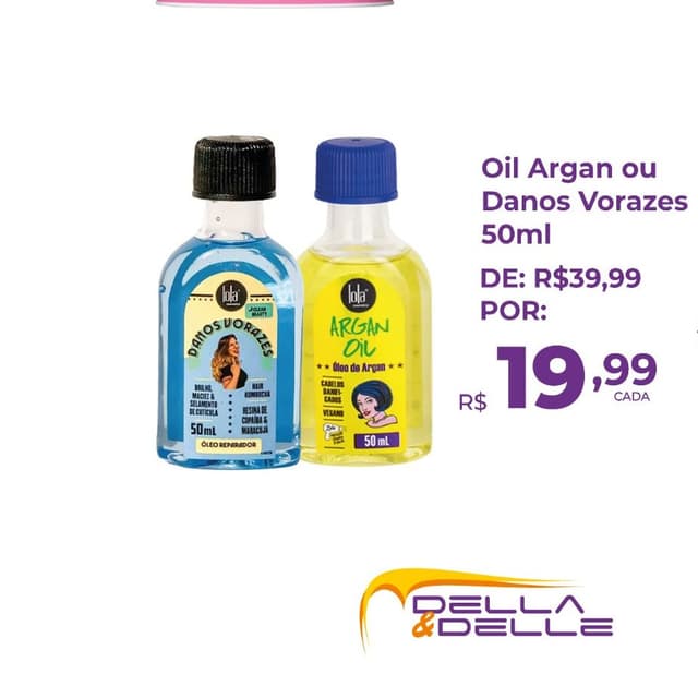Oil Argan ou Danos Vorazes 50ml 