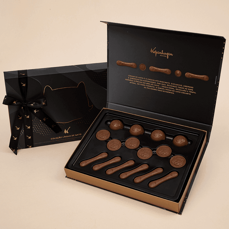 Coleção Lingua de Gato 201g
