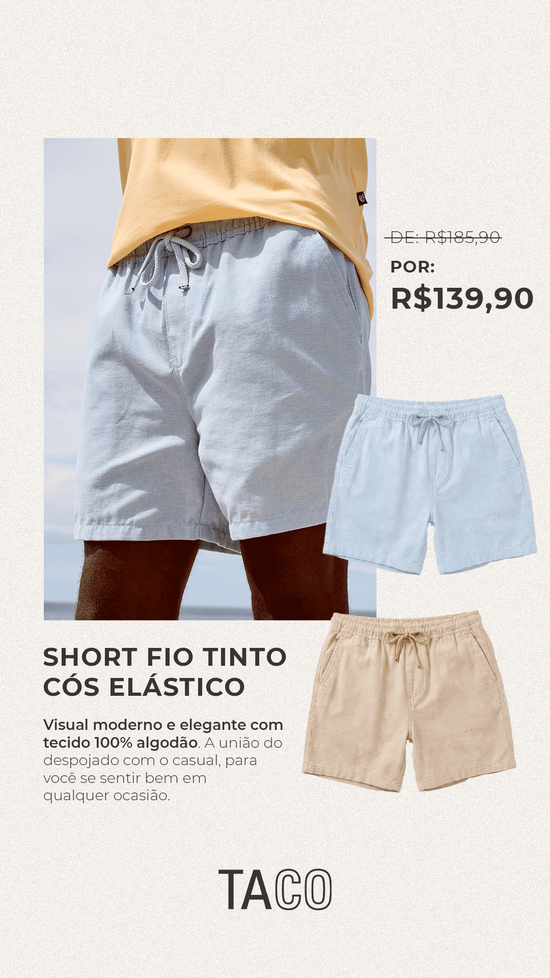 SHORT FIO TINTO