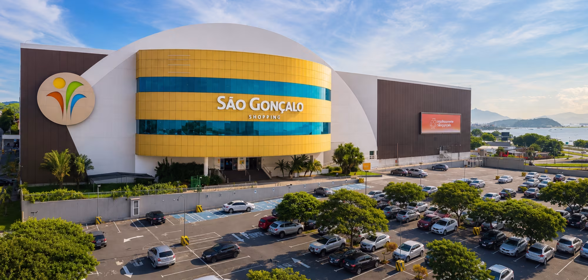 Banner no Shopping São Gonçalo