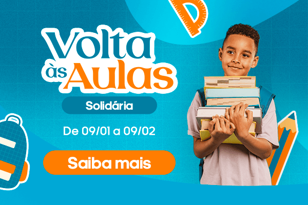 Volta às aulas, solidária!