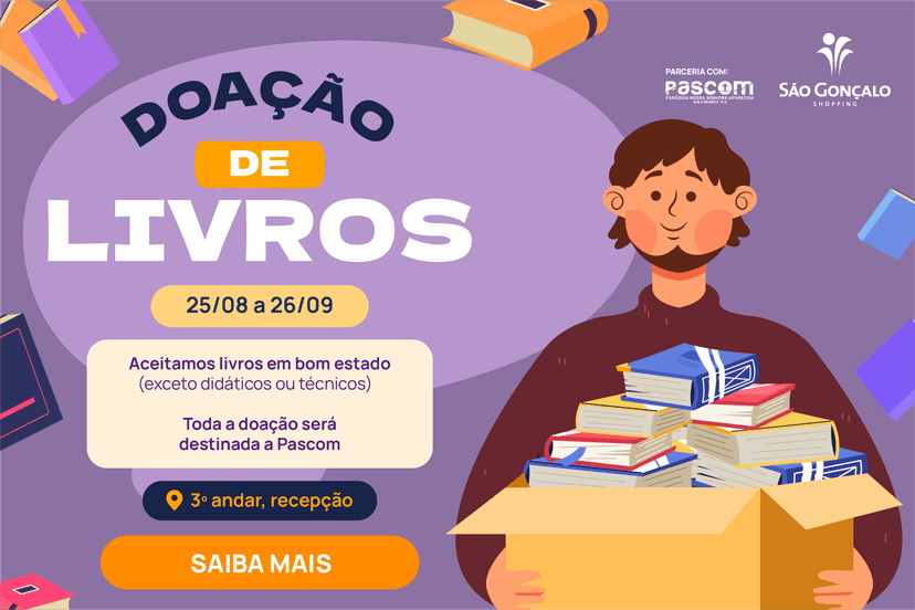 Campanha Doação de Livro