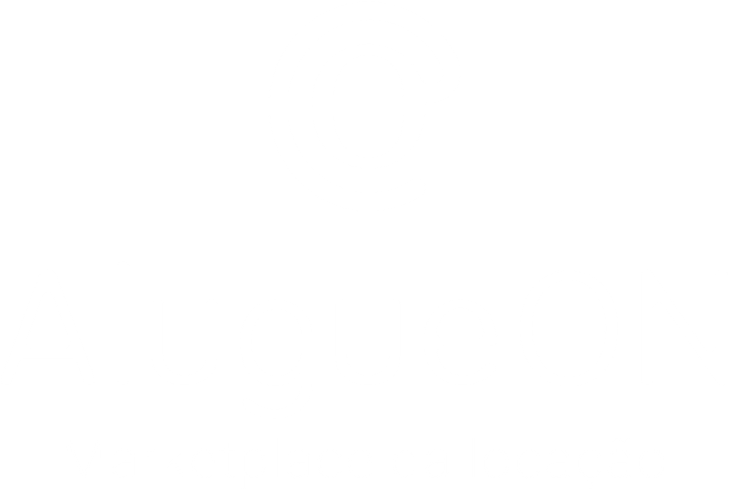 Logo da comercializadora AlugueOn no Shopping São Gonçalo